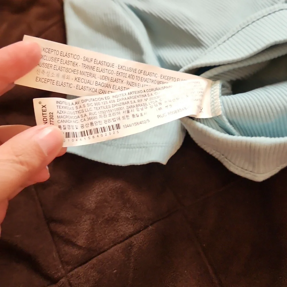 ZARA Crop Top Size S - Picture 4 of 4